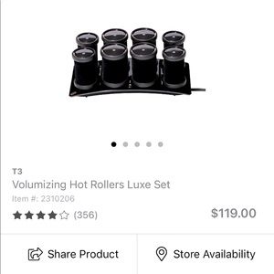 T3 volumizing hot rollers